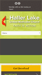 Mobile Screenshot of hallerlakeumc.org