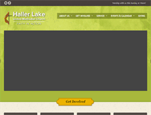 Tablet Screenshot of hallerlakeumc.org